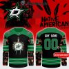 Dallas Stars 2024 Native American Heritage Month Personalized Hockey Jersey