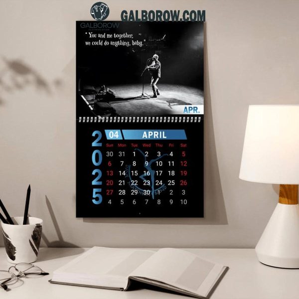 Dave Matthews Band Happy New Year 2025 Wall Hanging Calendar