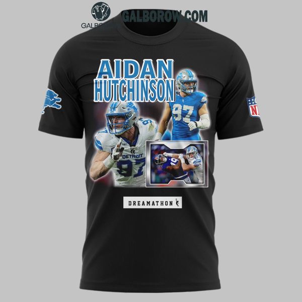 Detroit Lions Aidan Hutchinson Dreamathon 2024 Hoodie T-Shirt