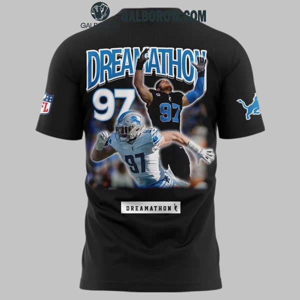 Detroit Lions Aidan Hutchinson Dreamathon 2024 Hoodie T-Shirt