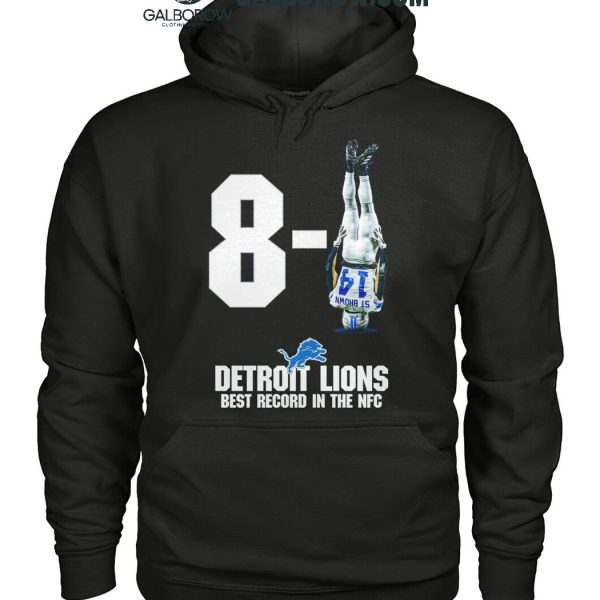 Detroit Lions Best Recor In The NFC 8 1 Football Team 2024 T Shirt