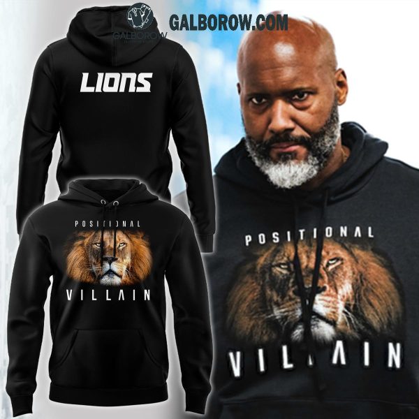 Detroit Lions Brad Holmes Positional Villain Football 2024 Hoodie T-Shirt