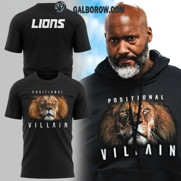 Detroit Lions Brad Holmes Positional Villain Football 2024 Hoodie T-Shirt