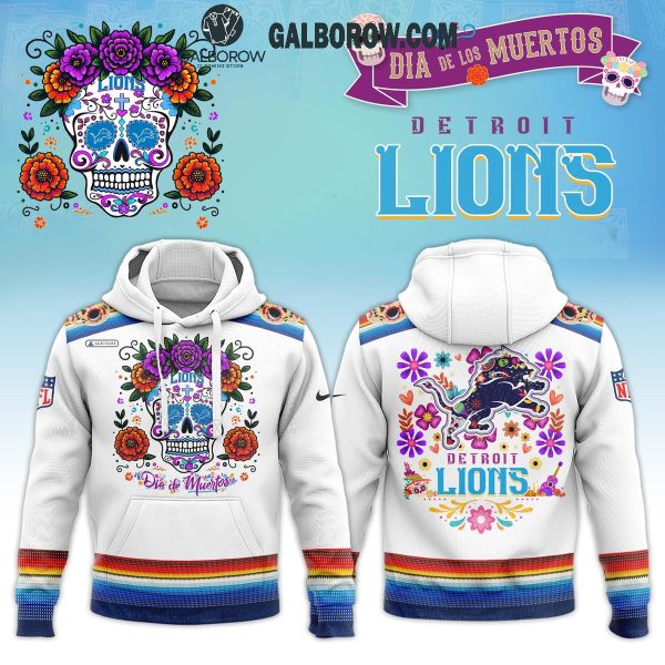 Detroit Lions Football 2024 Nike Dia De Los Muertos Hoodie T-Shirt