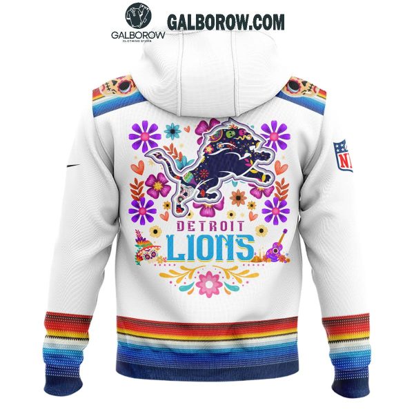 Detroit Lions Football 2024 Nike Dia De Los Muertos Hoodie T-Shirt