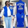 Detroit Lions Football Spirit With Sonic And Knuckles 2024 Baseball Jacket