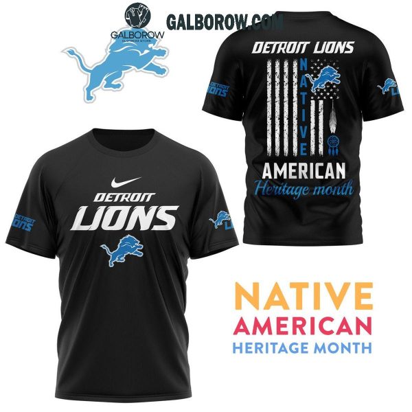 Detroit Lions Native American Heritage Month 2024 Hoodie T-Shirt