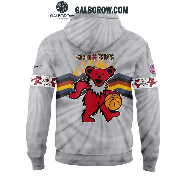 Detroit Pistons Grateful Dead Enjoy The Night 2024 Hoodie T-Shirt