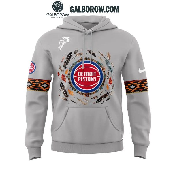 Detroit Pistons Native American Heritage Month Love 2024 Hoodie T-Shirt