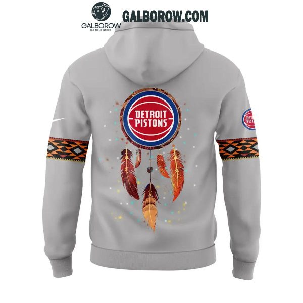 Detroit Pistons Native American Heritage Month Love 2024 Hoodie T-Shirt