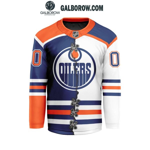 Edmonton Oilers 2024 Home Mix Away Personalized Hockey Jersey