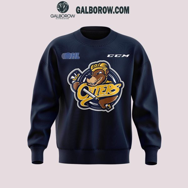 Erie Otters Otto Mascot You Otter Stay Here Hoodie T-Shirt