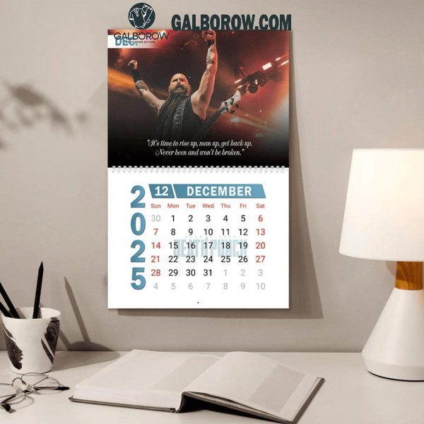 Five Finger Death Punch Happy New Year 2025 Wall Hanging Calendar