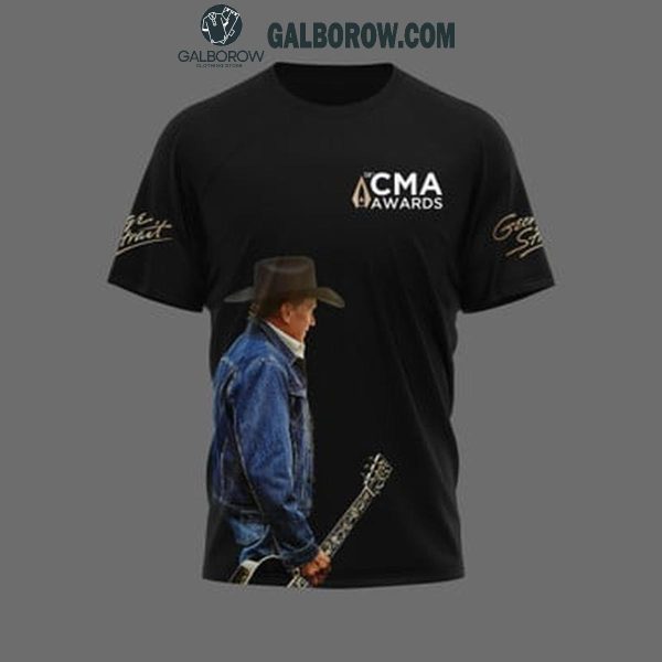 George Strait 58th CMA Award 2024 Brown Hoodie T-Shirt