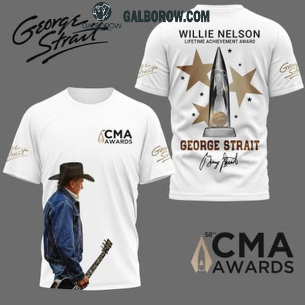 George Strait 58th CMA Award 2024 Hoodie T-Shirt White