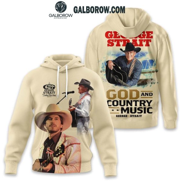 George Strait God And Country Music 2025 Hoodie T-Shirt