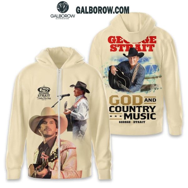 George Strait God And Country Music 2025 Hoodie T-Shirt