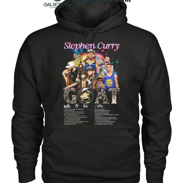 Golden State Warriors Stephen Curry The Goat The Legend Proud T Shirt