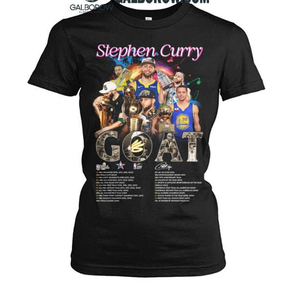 Golden State Warriors Stephen Curry The Goat The Legend Proud T Shirt