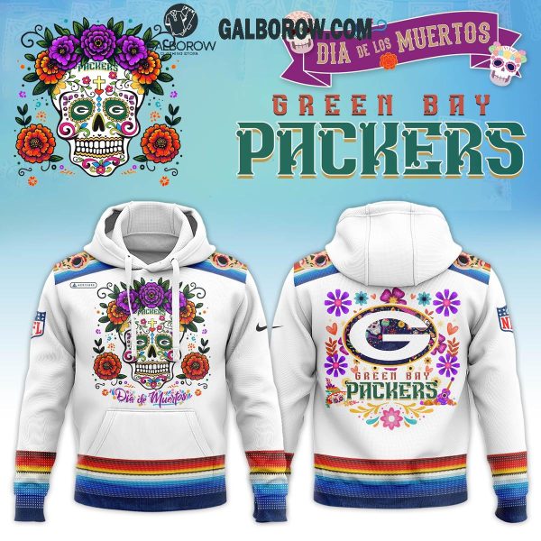 Green Bay Packers Football 2024 Nike Dia De Los Muertos Hoodie T-Shirt