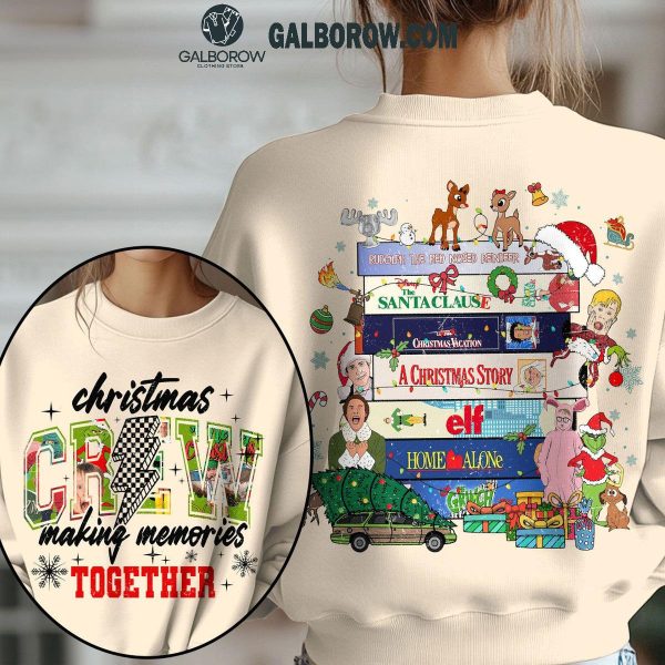 Hallmark Movies Christmas Crew Making Memories Together 2024 Hoodie T-Shirt