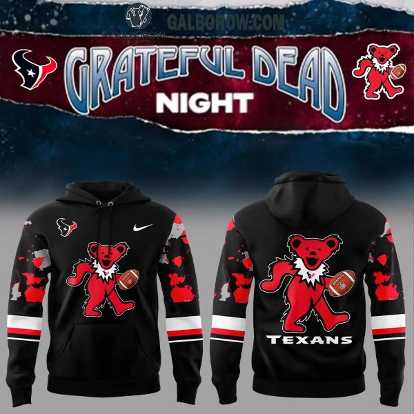 Houston Texans Football Grateful Dead Night It’s Time 2024 Hoodie T-Shirt