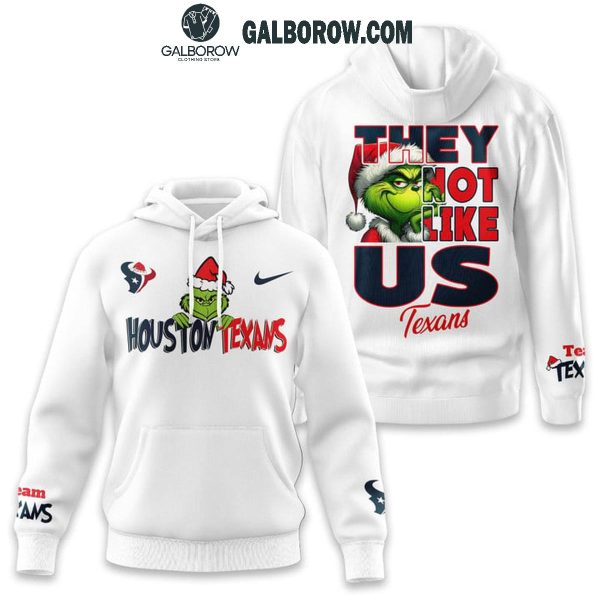 Houston Texans Football They Not Like Us Merry Christmas Hoodie T-Shirt