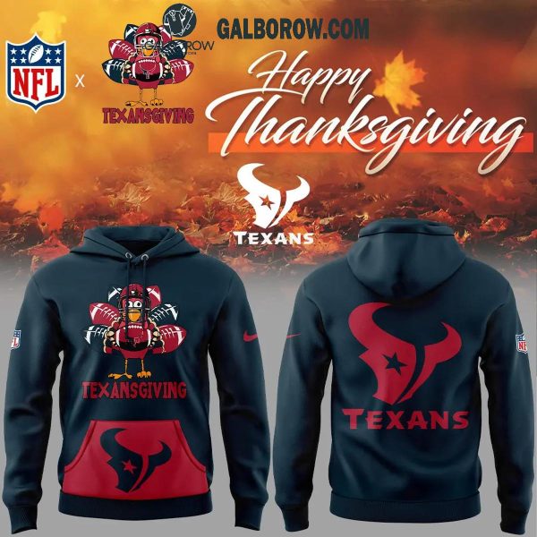 Houston Texans Thanksgiving Day 2024 Celebration Hoodie T-Shirt