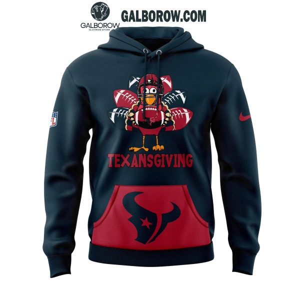 Houston Texans Thanksgiving Day 2024 Celebration Hoodie T-Shirt