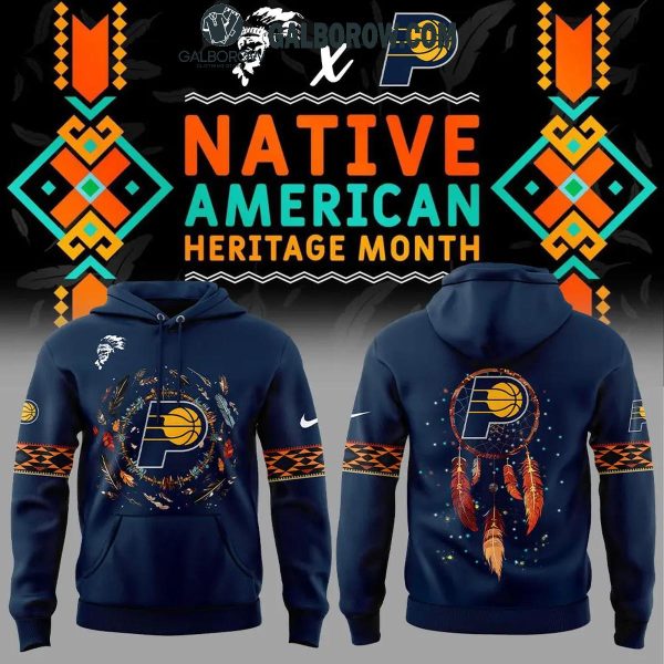 Indiana Pacers Native American Heritage Month Love 2024 Hoodie T-Shirt