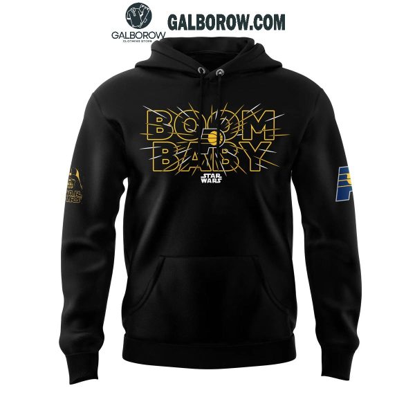 Indiana Pacers Star Wars Night Boom Baby 2024 Hoodie T-Shirt