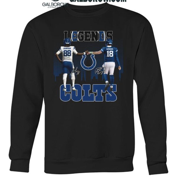 Indianapolis Colts The Legends Marvin Harrison Peyton Manning T Shirt