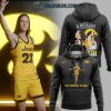 Iowa Hawkeyes No.22 Caitlin Clark You Break It You Own It Hoodie T-Shirt