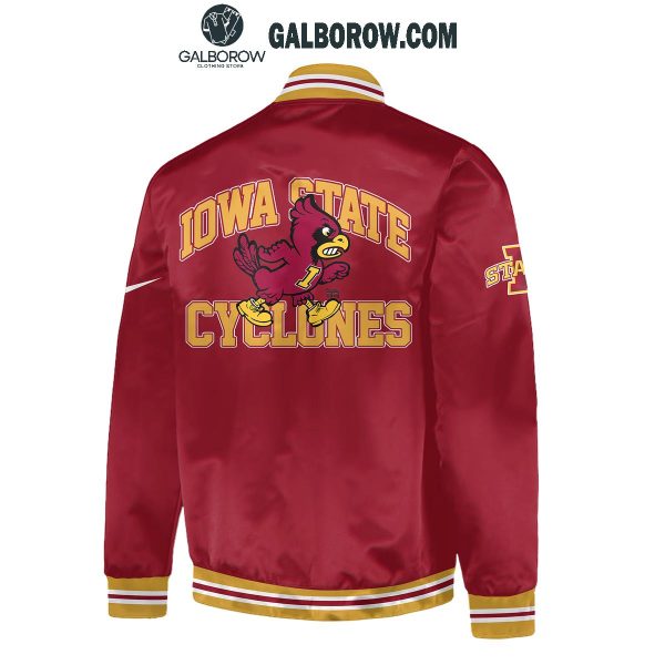 Iowa State Cyclones 2024 Cyclone One Nation Go Team Gameday Bomber Jacket