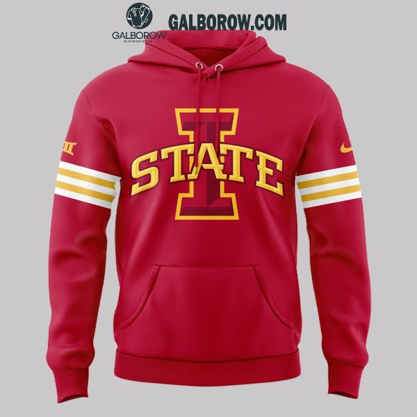 Iowa State Cyclones Football Cyclone One Nation Personalized Red Hoodie T-Shirt