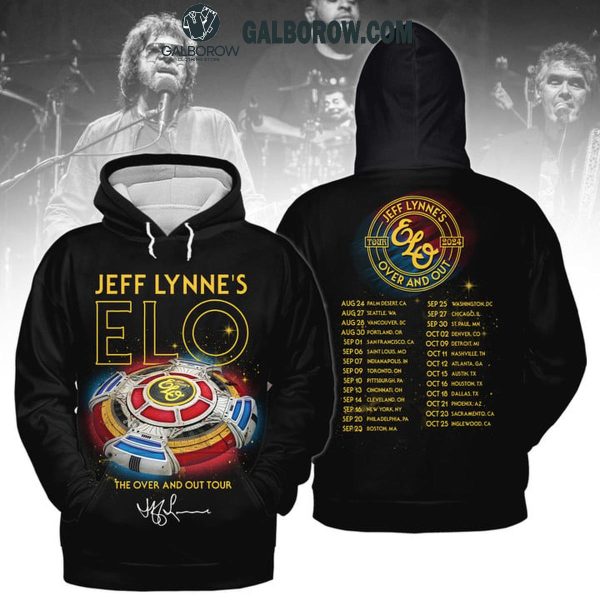 Jeff Lynne’s Elo Over And Our 2024 Tour Schedule Hoodie T-Shirt