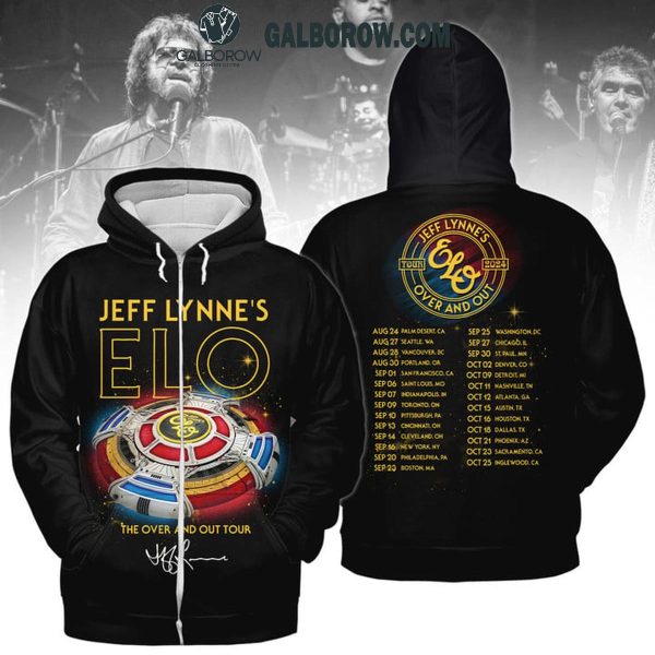 Jeff Lynne’s Elo Over And Our 2024 Tour Schedule Hoodie T-Shirt