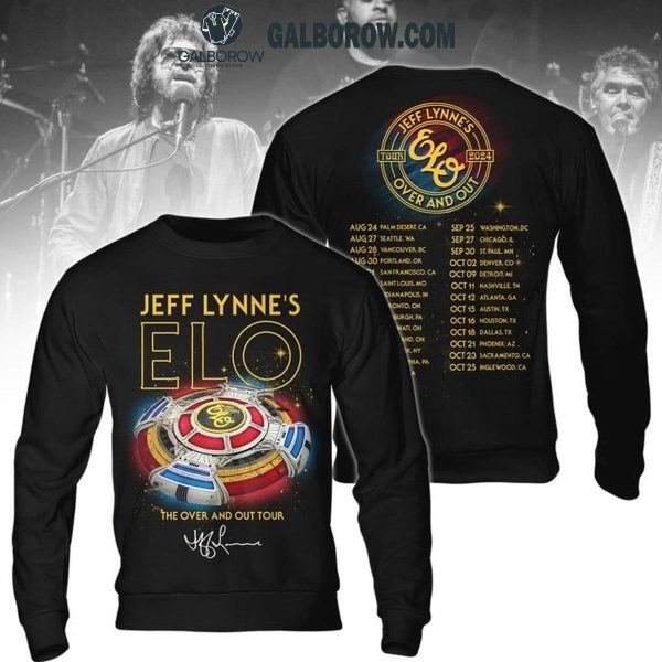 Jeff Lynne’s Elo Over And Our 2024 Tour Schedule Hoodie T-Shirt