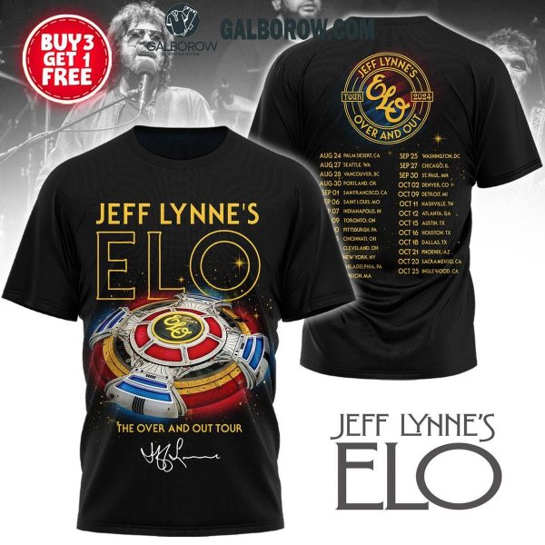 Jeff Lynne’s Elo Over And Our 2024 Tour Schedule Hoodie T-Shirt