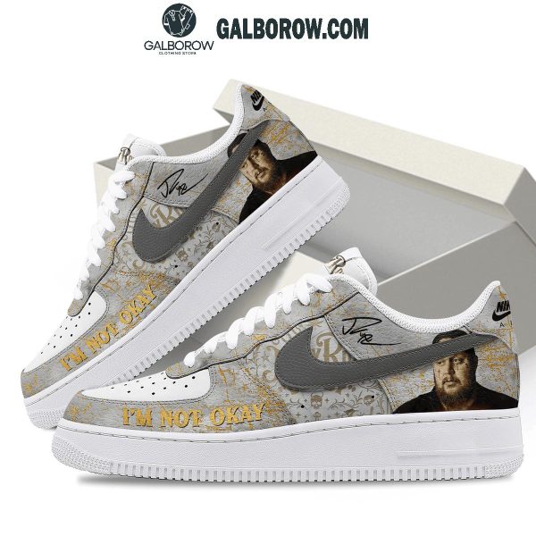 Jelly Roll Christmas I Am Not Okay Air Force 1 Shoes