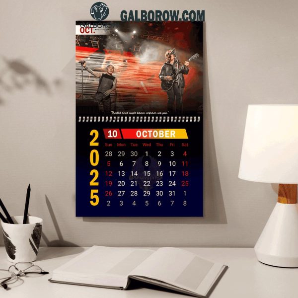 Journey Happy New Year 2025 Wall Hanging Calendar