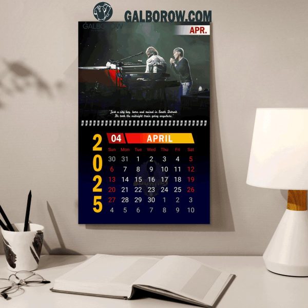 Journey Happy New Year 2025 Wall Hanging Calendar