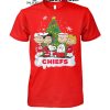 Los Angeles Dodgers Celebrating Christmas 2024 With Snoopy Peanuts T-Shirt