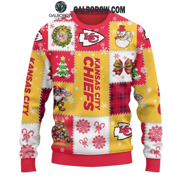 Kansas City Chiefs Merry Christmas Ready For The Season 2025 Ugly Sweater