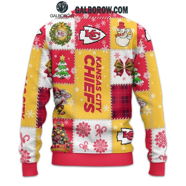 Kansas City Chiefs Merry Christmas Ready For The Season 2025 Ugly Sweater