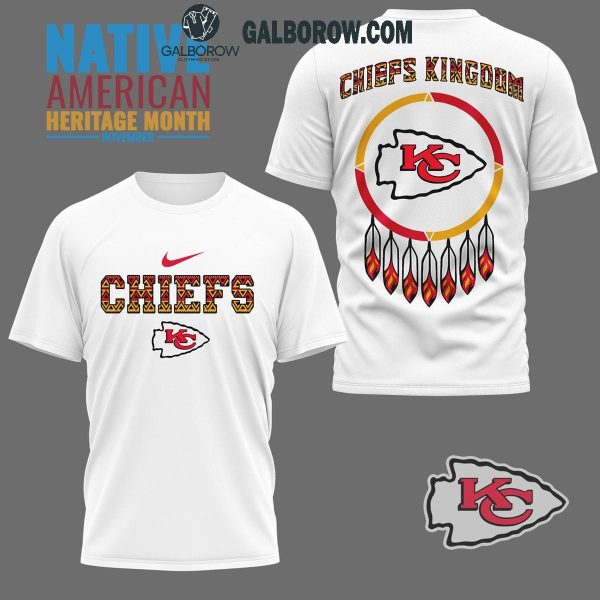 Kansas City Chiefs Native American Heritage Month Chiefs Kingdom Hoodie T-Shirt