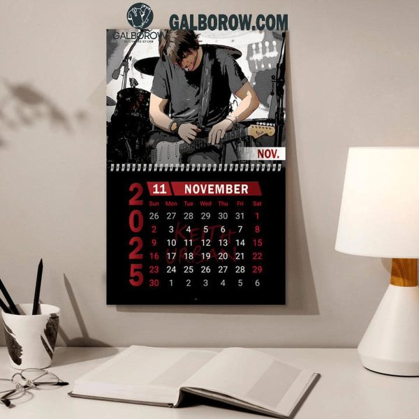 Keith Urban Happy New Year 2025 Wall Hanging Calendar