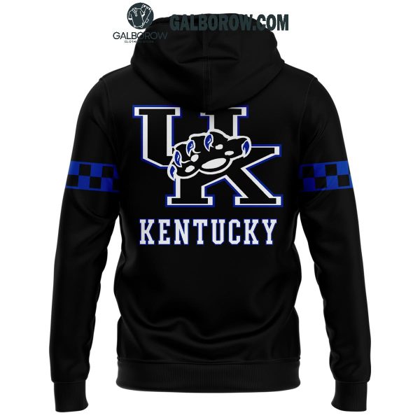 Kentucky Wildcats The Wrath Of Wildcats Football 2024 Zip Black Hoodie T-Shirt