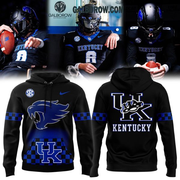 Kentucky Wildcats The Wrath Of Wildcats Football 2024 Zip Black Hoodie T-Shirt