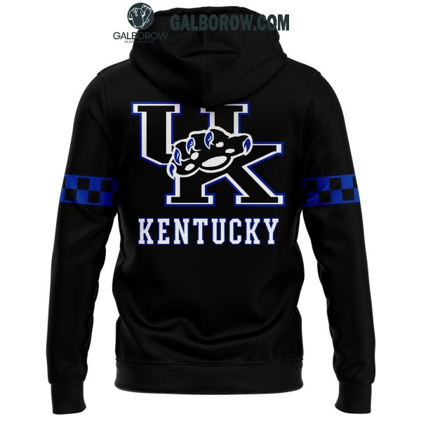 Kentucky Wildcats The Wrath Of Wildcats Football 2024 Zip Black Hoodie T-Shirt